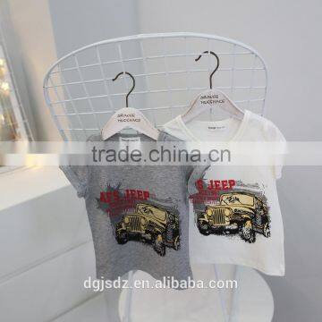 wholesale kids t shirt printing with cotton children t shirt