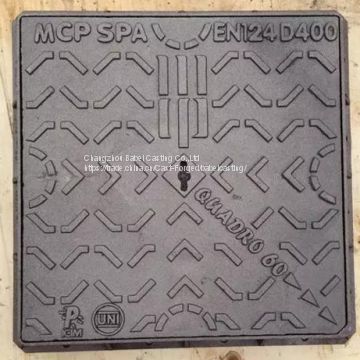 cast iron square manhole cover