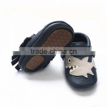 Lovely and Comfortable Rubber Sole Baby Moccasins Shoes photo-3
