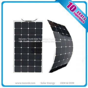 Высокоэффективные полугибкие солнечные панели мощностью 100 Вт Sunpower