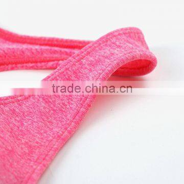 Hot Sale Custom Sexy Seamless Padded Breathable Women Sports Bra