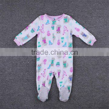 Hot Sale Favorite Print Footed Zip One-piece photo-2