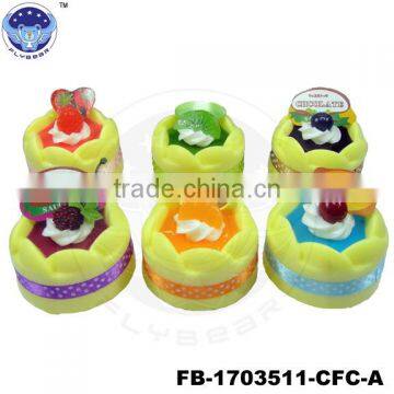 Chiffon Cake with butter designs Fake Cake Promotional Gifts paper ice cream cup simulated food models