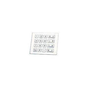 ZT582B polymer PIN PAD with 6 Function Keys Kiosk Metal Keyboard