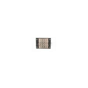 3DES ATM Kiosks Encrypted Pin Pad PCI 3.0 Vandal Resistant