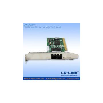 PCI 100FX SC Port MM Fiber Network Card NIC (VT6105 Based) photo-2
