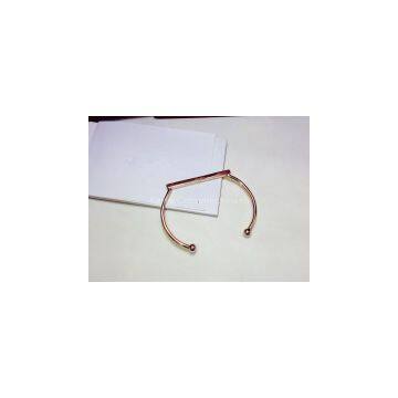 NEFFLY 2016 NEW ARRIVAL Open Bracelet S925 Silver Plated 18K Gold FREE SHIPPING photo-2