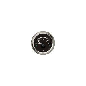 12V/ 24V Water Level meter black dial