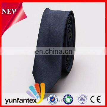 2016 handmade soild color colorful 100 polyester tie