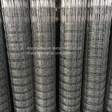 Galvanized Hinged Joint Field Fence