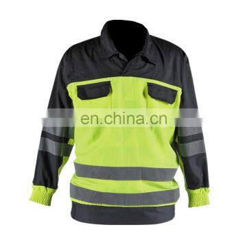 Hi-vis safety long sleeves shirt