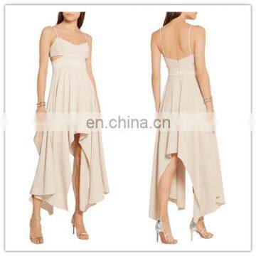 White Long Formal Elegant Evening Dress