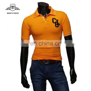 OEM Service Custom Embroidery Logo Wholesale High Quality 100% Cotton Men Polo Shirt