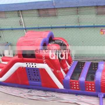 Cheap inflatable giant obstacle course for sale for kids