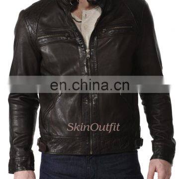 STYLISH FASHION LEATHER BIKER JACKET