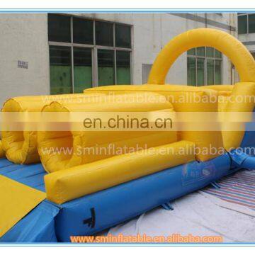 Factory price giant inflatable obstacle arena,inflatable bouncy obstacle games,inflatable wipeout course for kids