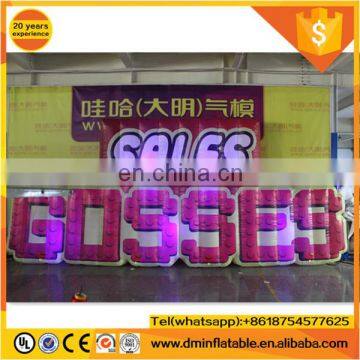 Lighted Inflatable Logo for Event Decoration C-424 photo-2