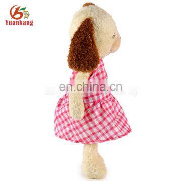 ICTI Certificate Factory Stuffed Dog Toy With Skirt