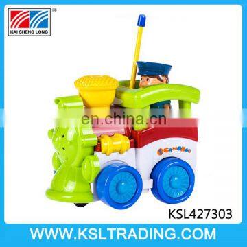 Lovely design 2 channel mini cartoon rc train toy