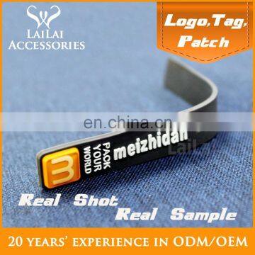 Wholesale standard size, large size silicone luggage tag strap with various colors/luggage tag rubber loop wtih various length