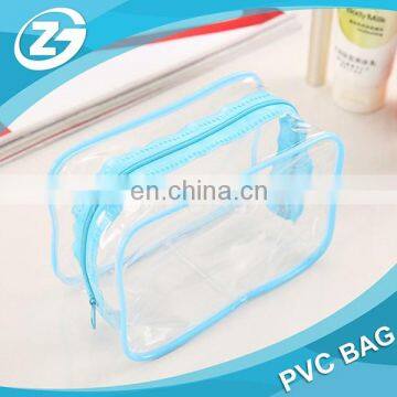 Zipper Transparent PVC Cosmetic Bag photo-4