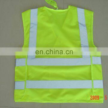 Reflective Safety Vest Roadway Hi-vis Reflective Green Color Clothing Workwear Uniform photo-5
