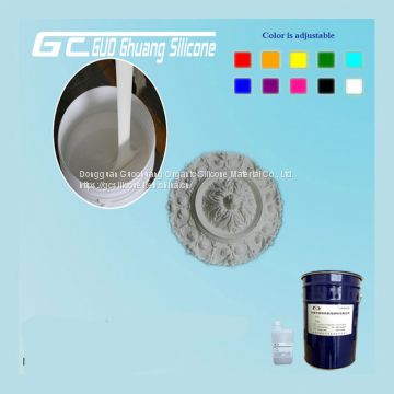 Free sample rtv2 mould making silicone rubber for Architectural Molding