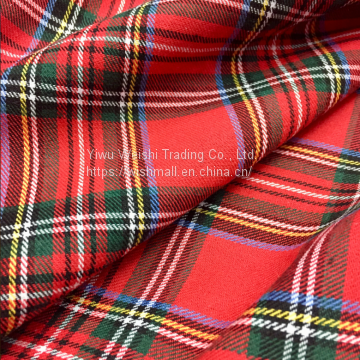 Scottish Tartan Fabric，Polyester Cotton Fabric，Clothing Handmade Fabric photo-4
