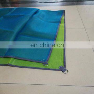 swimming pool shade sail , green color shade net for playground