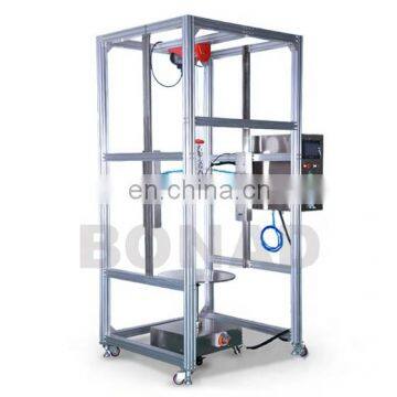 IEC60529 IPX1 IPX2 stand type with wheel vertical water dripping test equipment