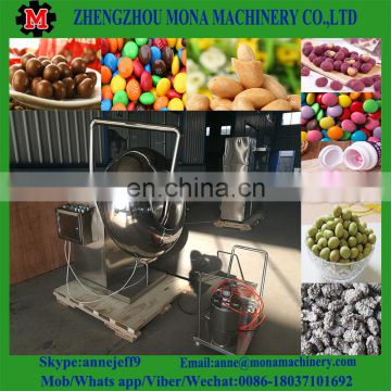 Almond nuts sugar coating enrobing/polishing machine /nuts chocolate coating pan 'chocolate coating machine