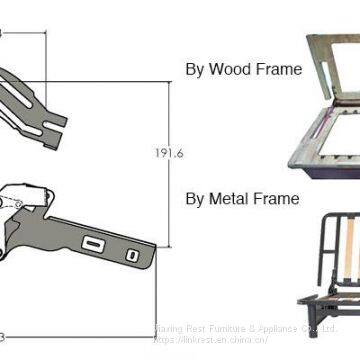 Zero Wall Double Stops Clic Clac Mechanism KK034# photo-2