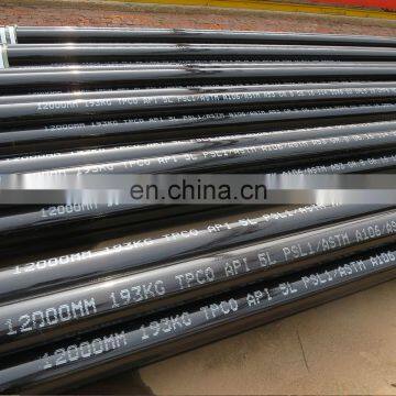 Chinese supply high pressure a106 gr.b seamless carbon steel pipe