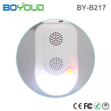 Двойной Ultrasonic Pest Repeller Dual Speak отпугиватель мышей с ночным светом photo-4