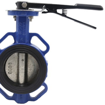 Bundor 200mm Butterfly Valve Wafer End Type Butterfly Valve