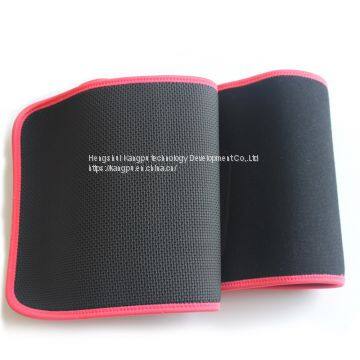 2019 Hot Sale Custom Logo Neoprene Sweat Waist Trimmer Belt Elastic Faja Waist Trainer photo-2
