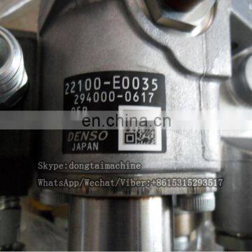 Denso original and new fuel pump 294000-0610, 294000-0617, 294000-0618 suit HINO J05E 22100-E0035
