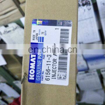 Excavator PC400-7 Engine Fuel Injector 6156-11-3300 / 095000-1211 photo-3