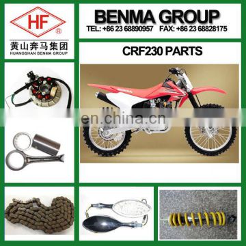 High quality CRF230 spare parts brake pad carburetor clutch kit, universal part for dirtbike, Motorcycle repair kits