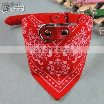 Dog Collars Adjustable Dog Buckle Collar Leather Cute Pet Bandana & Dog Collar Pet Supplies and Pet Products photo-2