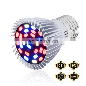 E27 E14 GU10 LED Grow Lamp Bulb Full Spectrum 28W For Indoor Flower Plant Seedling Growth Light