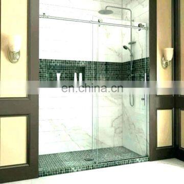 glass sliding shower doors frameless glass sliding shower door