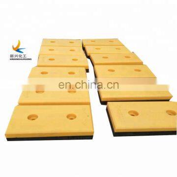 2020 Easy to Clean Yellow UHMWPE Dock Buffer Low-friction and Sliding C-Marine Dock Bumpers Dock Corner Bumpers photo-4