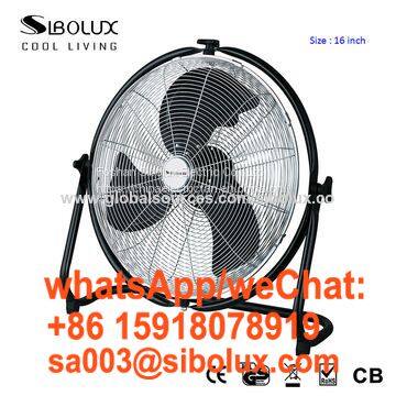 SIBOLUX 16 inch high velocity floor fan