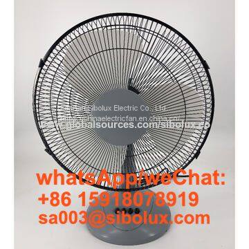 12 inch vintage desk fan with plastic blades for office and home appliances