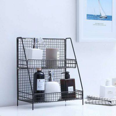 Wire Basket With Hooks Wire Basket With Handle Large Metal Basket photo-3