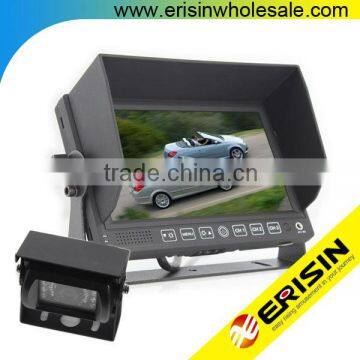 Erisin ES312 7" HD Car Monitor 12V 24V Reversing Pixels Screen