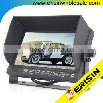 Erisin ES312 7" Car Monitor 12V 24V Reversing CCD Camera Truck