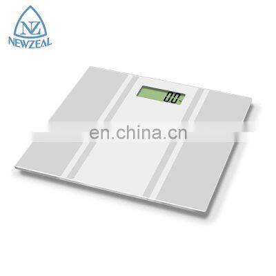 New Style In Shape Weight Measuring LCD Display Personal Igital Body Bathroom Scale