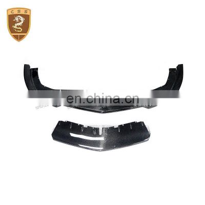 DMC STYLE 100% CARBON FIBER CAR FRONT BUMPER SPOILER  LIP FOR LP700 AUTO BODY PARTS